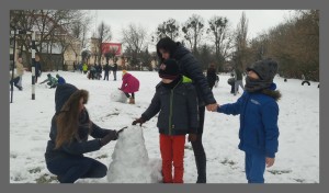 Śnieżne budowanie