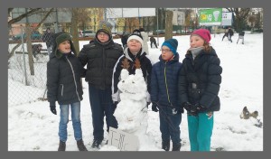 Śnieżne budowanie